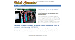Desktop Screenshot of islandlimousinellc.com